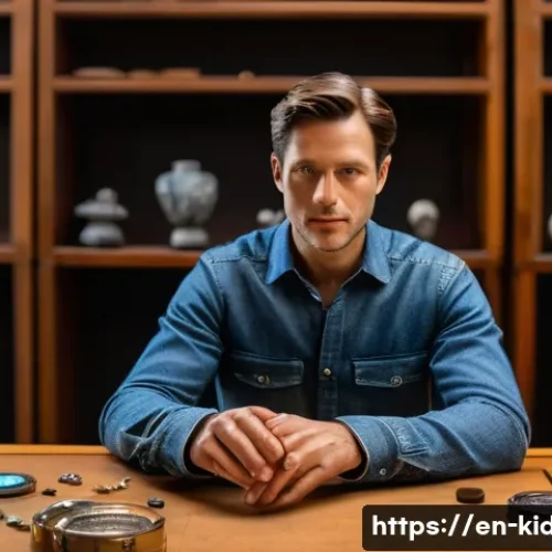 레어 피규어 구매 팁 - **Prompt Title: The Savvy Collector's Inspection**

    A discerning collector, male, in his early 3...